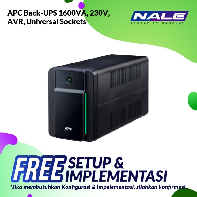 Slide1 APC Back-UPS 1600VA, 230V, AVR (BX1600MI-MS) - Gambar 1