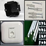 Wiring Network Cat 5e 100 MB (Include Faceplate, M. Jack, Outbow) Outdoor Cable - Gambar 3