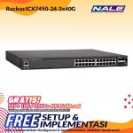 Ruckus Paket Complate Compact Switch 24-Port (ICX7450-24-3x40G)