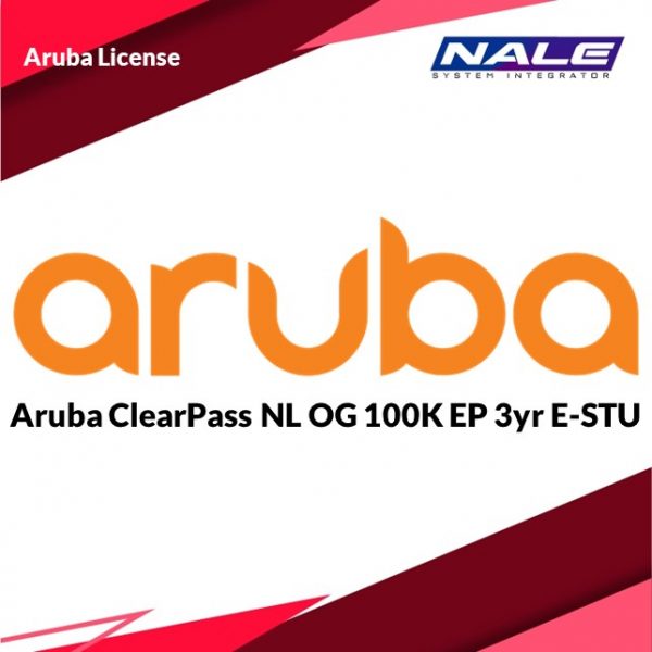 Aruba ClearPass NL OG 100K EP 3yr E-STU (JZ498AAE)