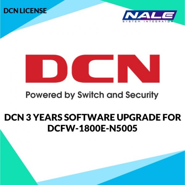 DCN 3 YEARS SOFTWARE UPGRADE FOR DCFW-1800E-N5005